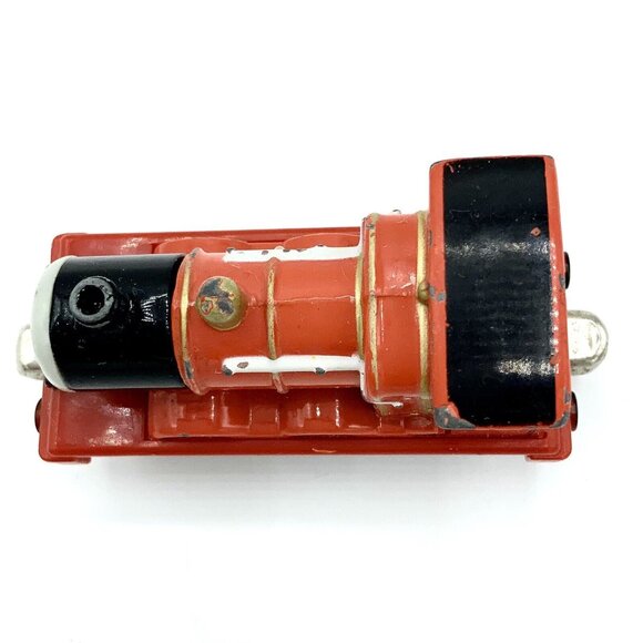 Thomas & Friends James Diecast Train - Magnetic Red - 2002 - Take Along N Play - Picture 6 of 7